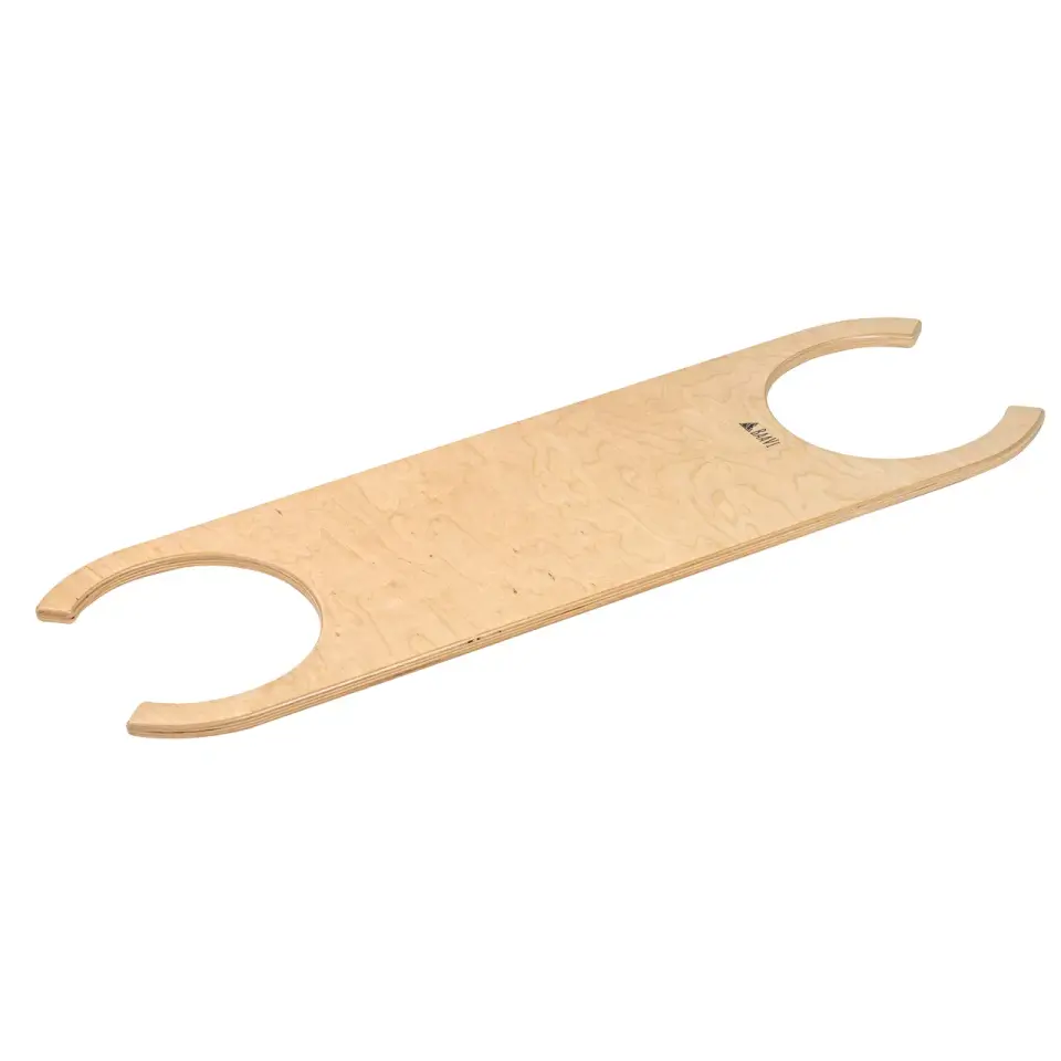 Balanceerplank voor stapelstenen