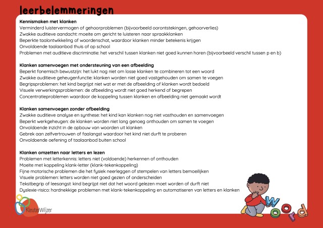 leerbelemmeringen